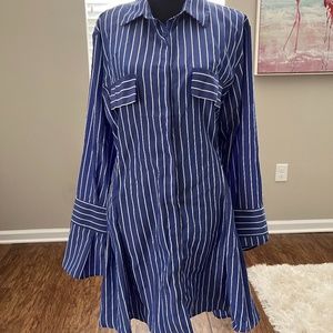 Pinstripe Dress
